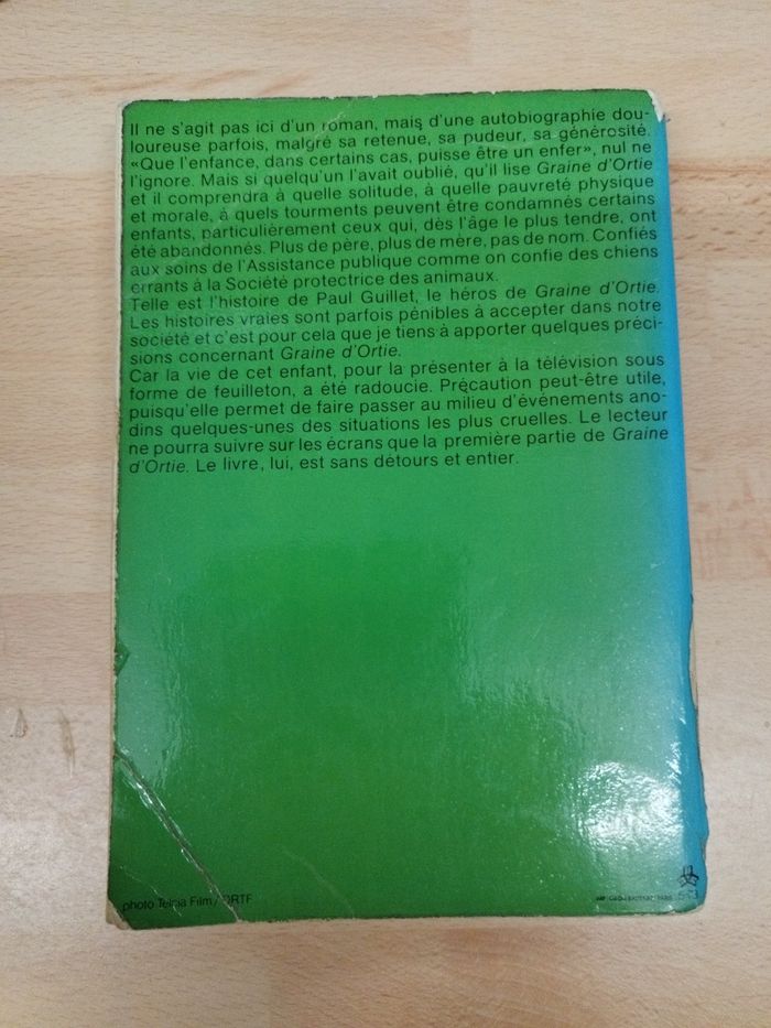 GRAINE D'ORTIE TOME 1 - Wagner Paul - photo numéro 2