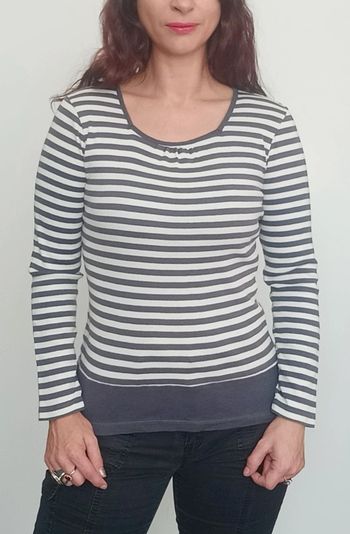 Haut marinière manches longues taille 1