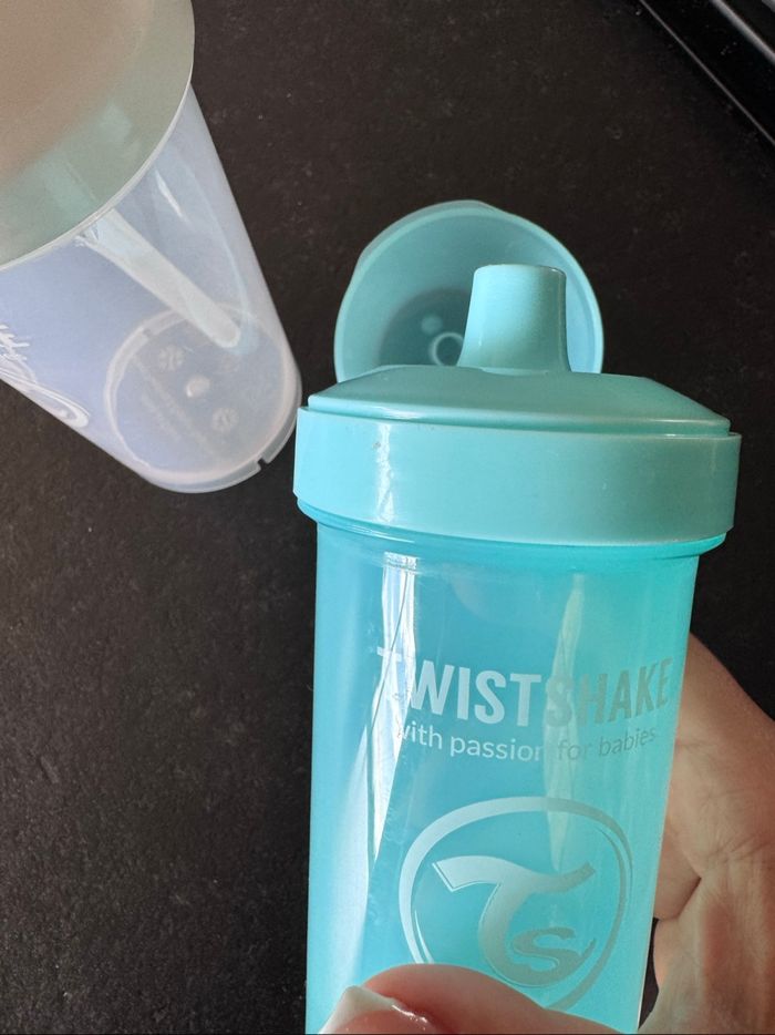 Duo Tasses Twistshake Kid cup 360ml + Bleu blanc - photo numéro 5