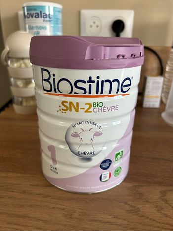 Lait chèvre biostime