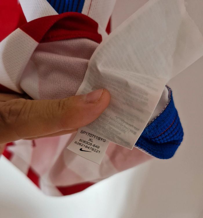 Maillot Shirt Football Nike Atletico Madrid 2016 2017 Taille XL - photo numéro 5