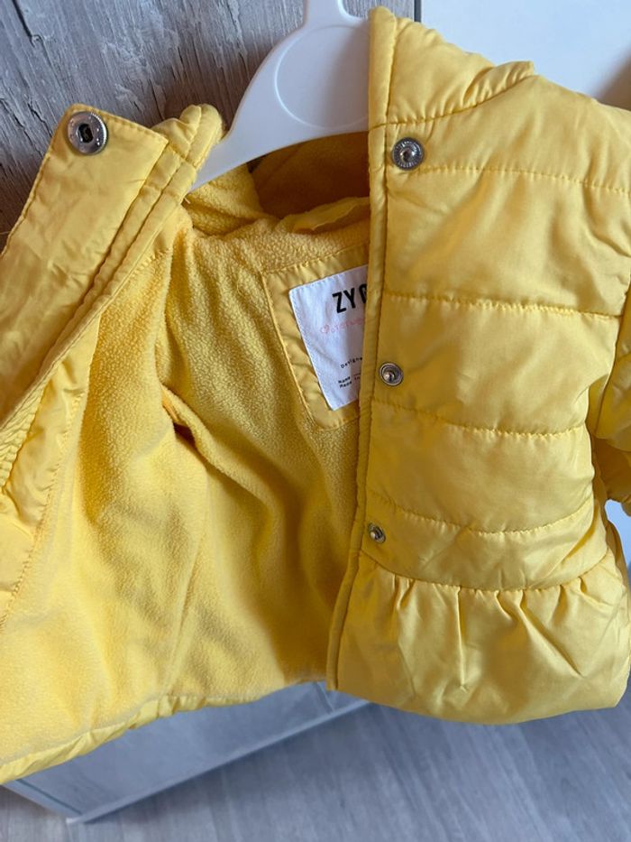 Lot doudoune Rembourrés Zippy jaune - photo numéro 8