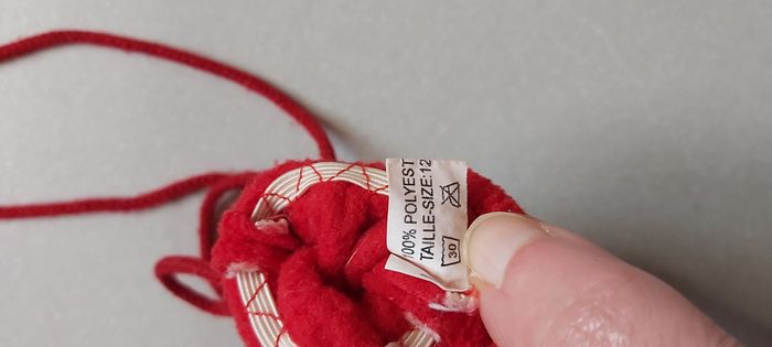 Mouffle avec cordon 12/18 mois - photo numéro 5