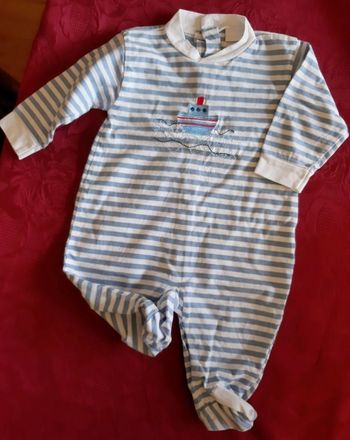 Grenouillère type marin Linvosges 3M