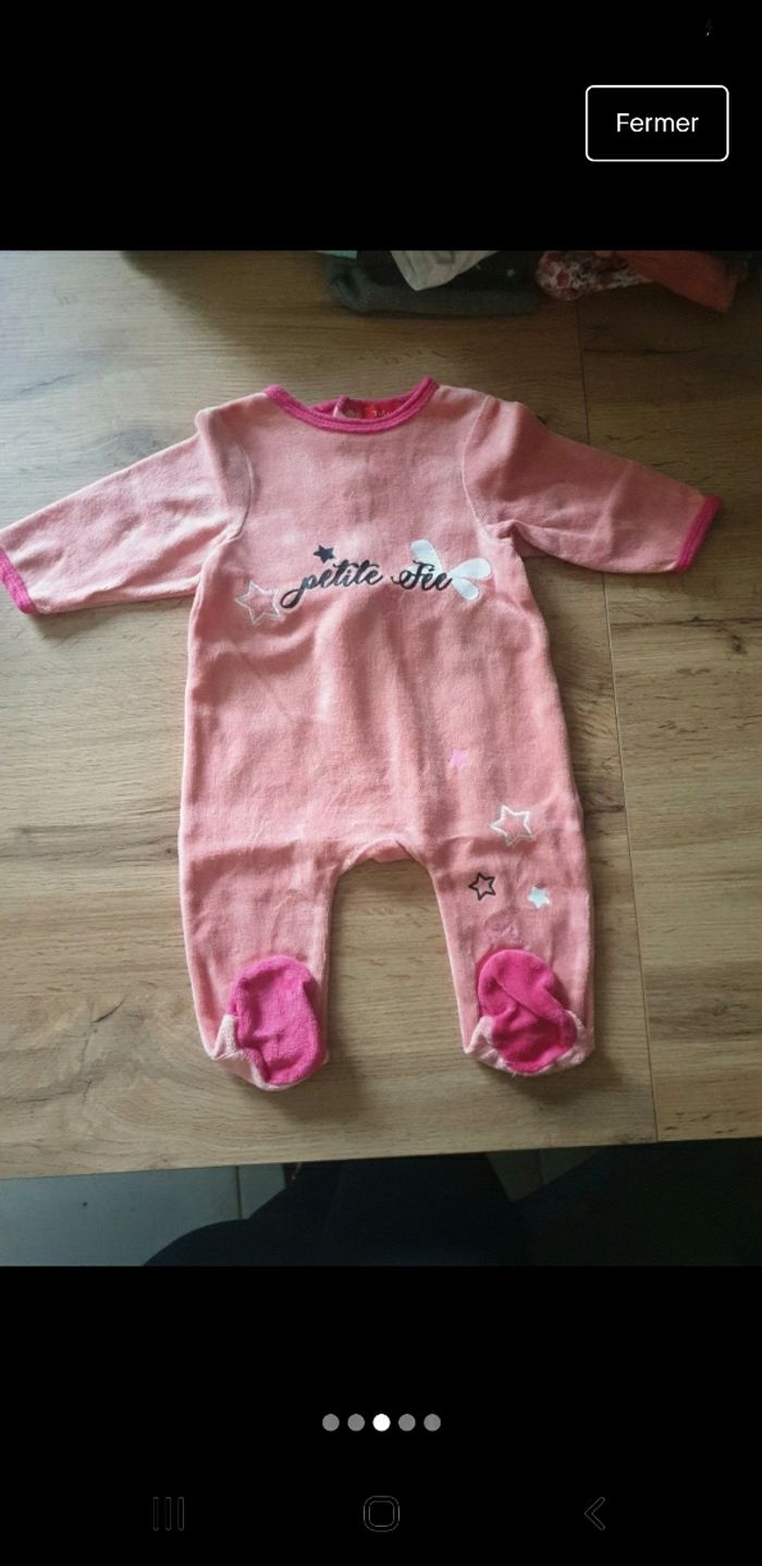 Lot 4 pyjama 3 mois - photo numéro 3