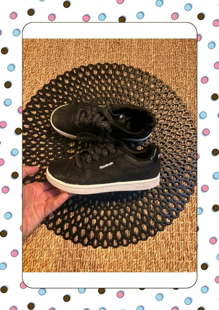 Baskets paillette noire - photo numéro 3