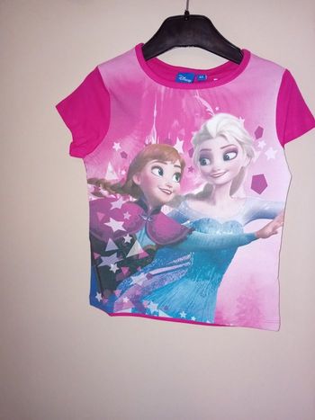 Tee-shirt la reine des neiges
