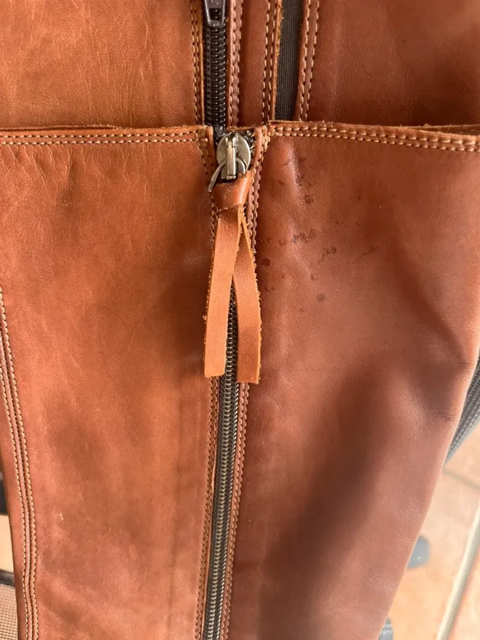 Bottes cuir minelli 38 - photo numéro 6