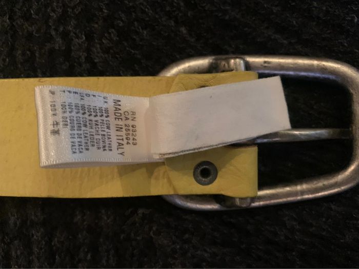 Ceinture cuir Diesel 90 - photo numéro 6