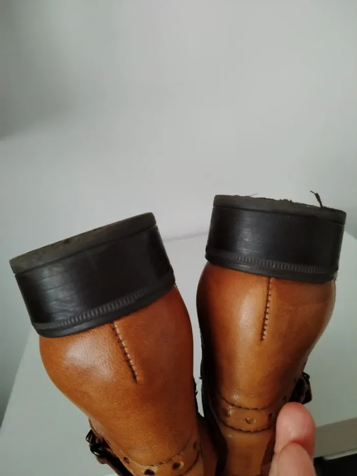 Bottes en cuir pointure 32 Les fées de bengale - photo numéro 13