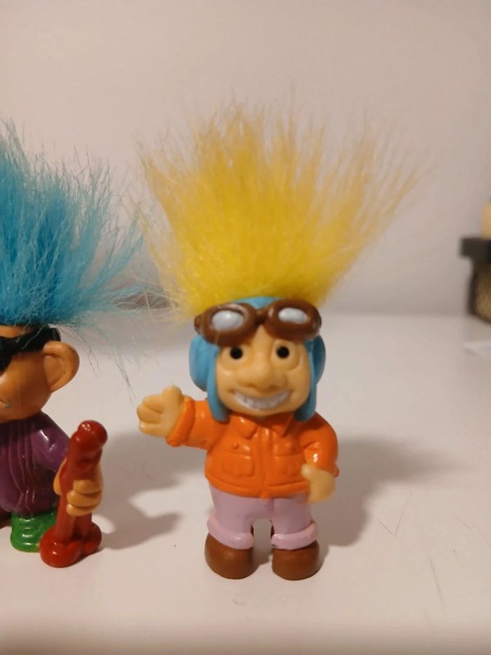 Figurines trolls weetos vintage - photo numéro 3