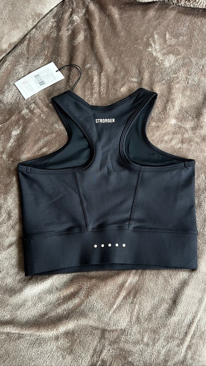 Brassière de sport noire Stronger taille S - photo numéro 2