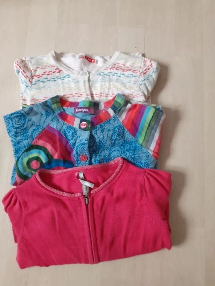 Lot gilets 4ans