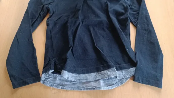 Haut manches longues col chemise - photo numéro 4