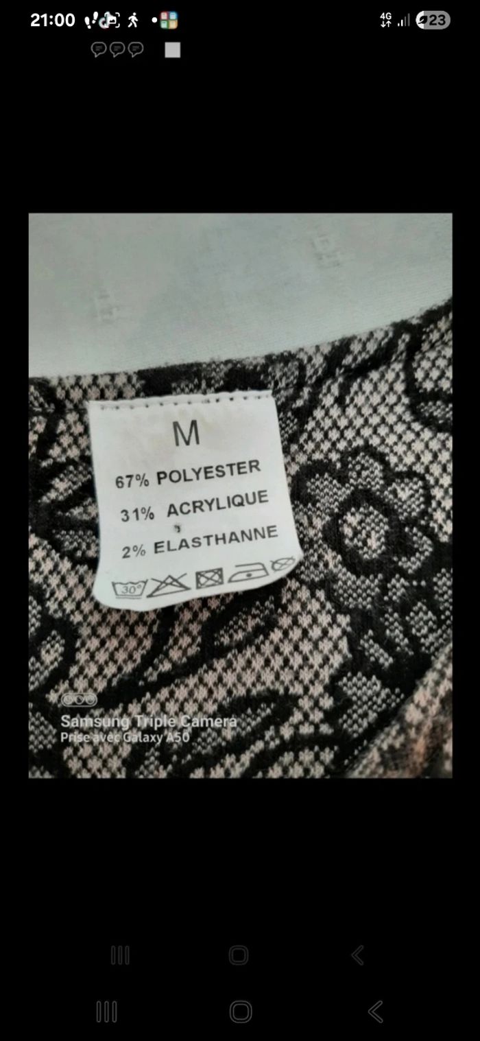 Robe mi saison Taille 38 - photo numéro 5