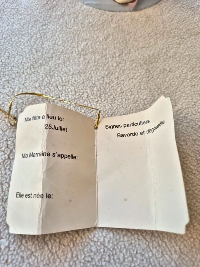 Poupée en porcelaine - photo numéro 5