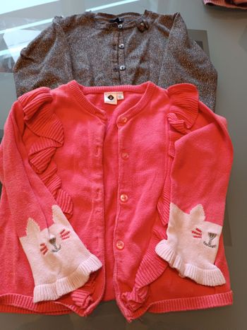 Gilets bébé fille 18 mois