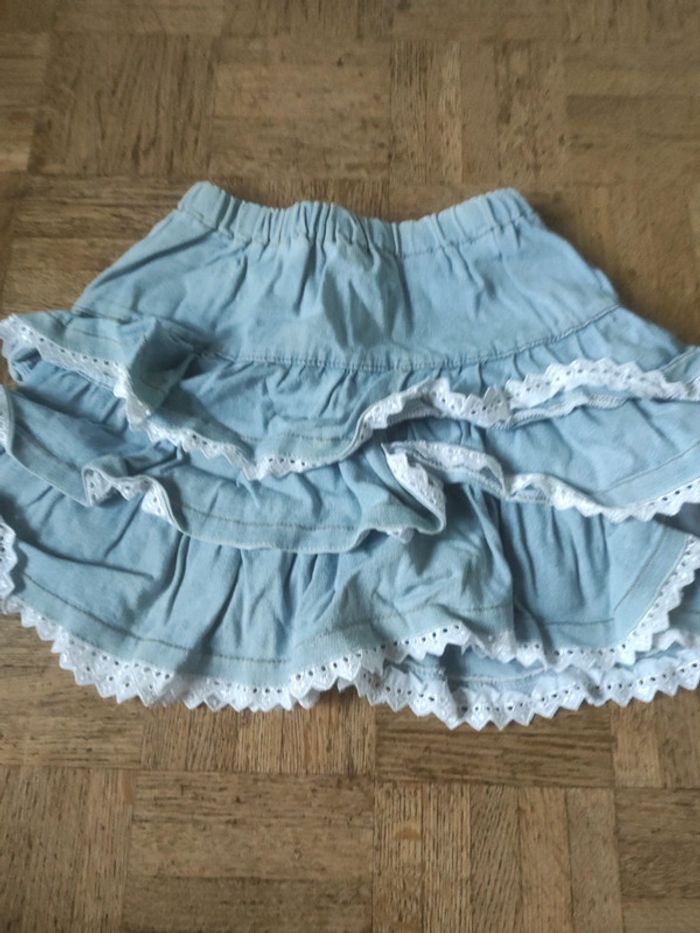 Jupe en jean 6 ans - photo numéro 2