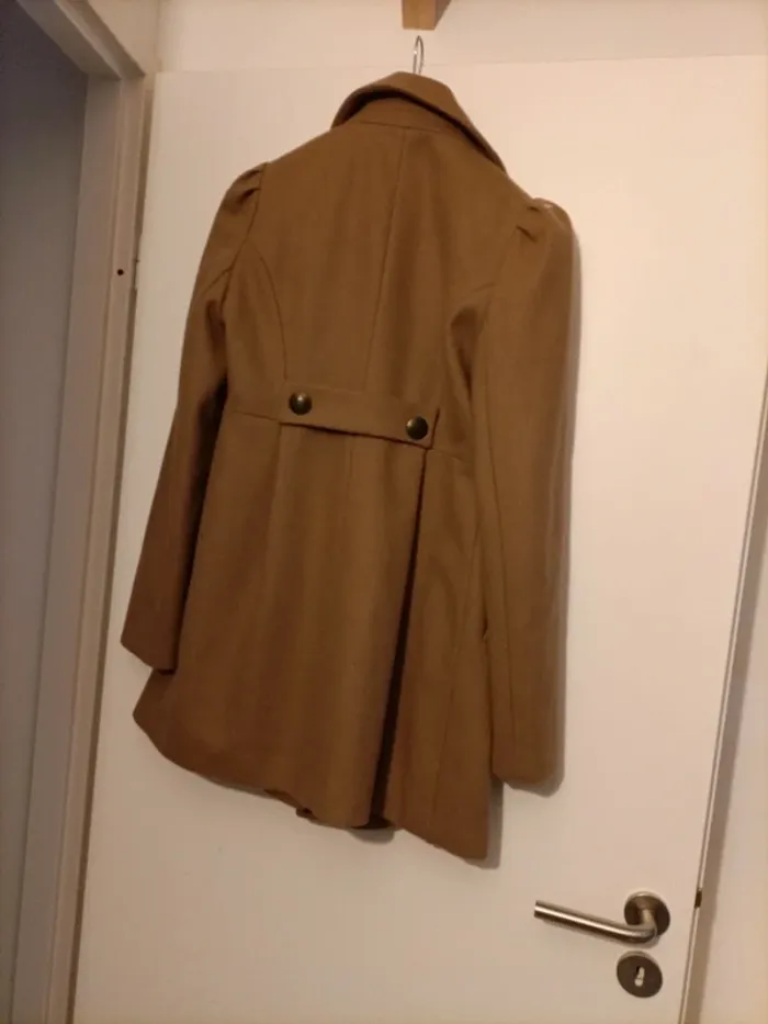Manteau beige officier - photo numéro 4
