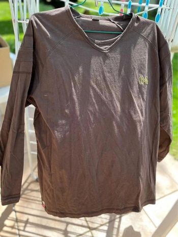 T shirt ML marque 64 couleur chocolats XXXL
