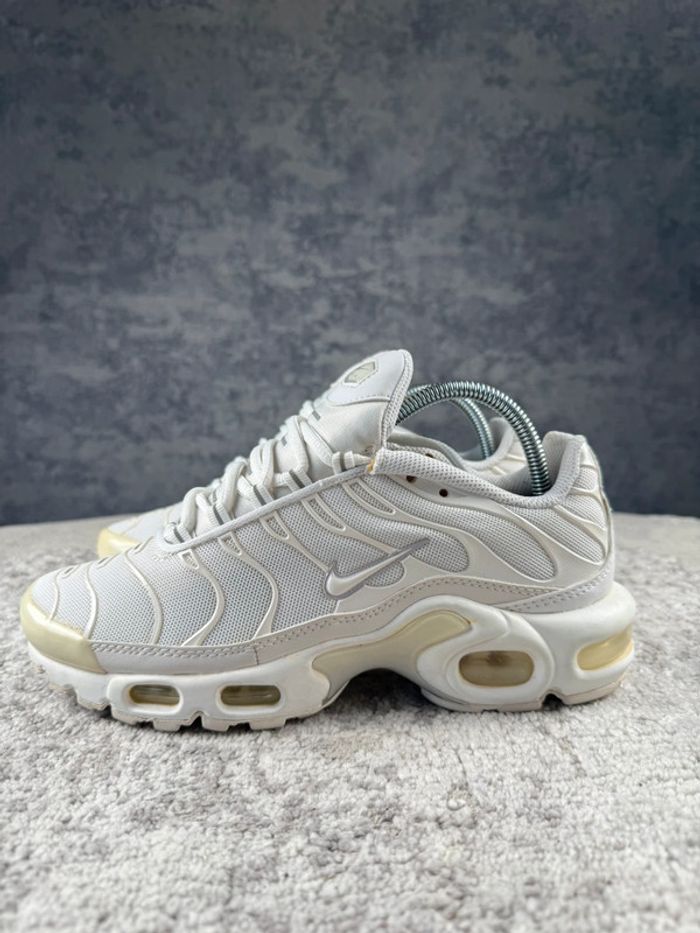 Nike Air Max Plus TN 1 White Pure Platinium - White - photo numéro 5