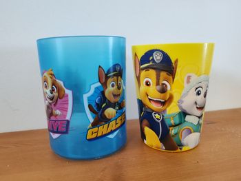 Lot de 2 verres Pat Patrouille 