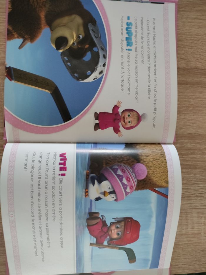 Livre Masha et Michka le monstre de glace - photo numéro 3