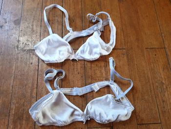 Lot brassières coton bio 75A