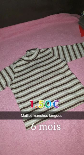 Maillot manches longues garçon