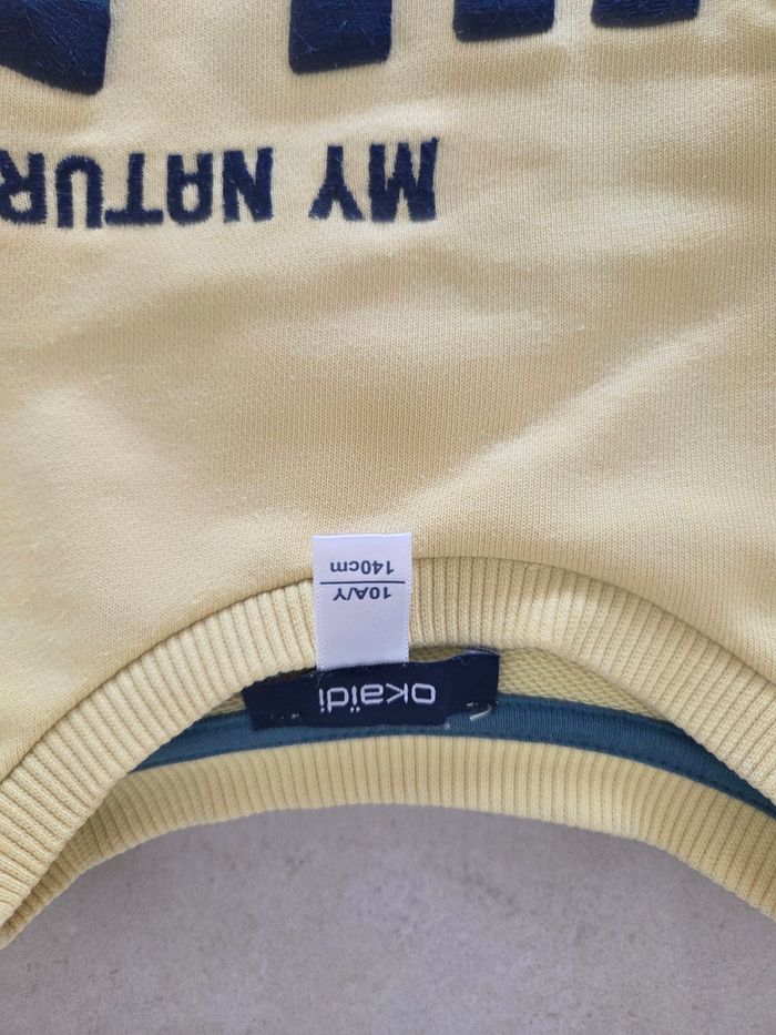 Sweat garcon  okaidi 10 ans - photo numéro 4