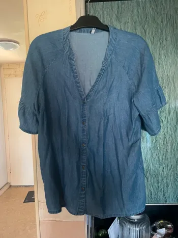 Chemise bleu