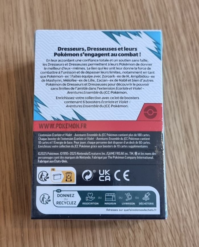 Pokemon Bundle EV9 - Aventures Ensemble - photo numéro 2