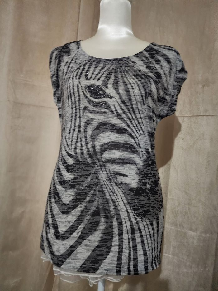 T-shirt zèbre