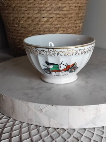 Bol Longchamp en porcelaine