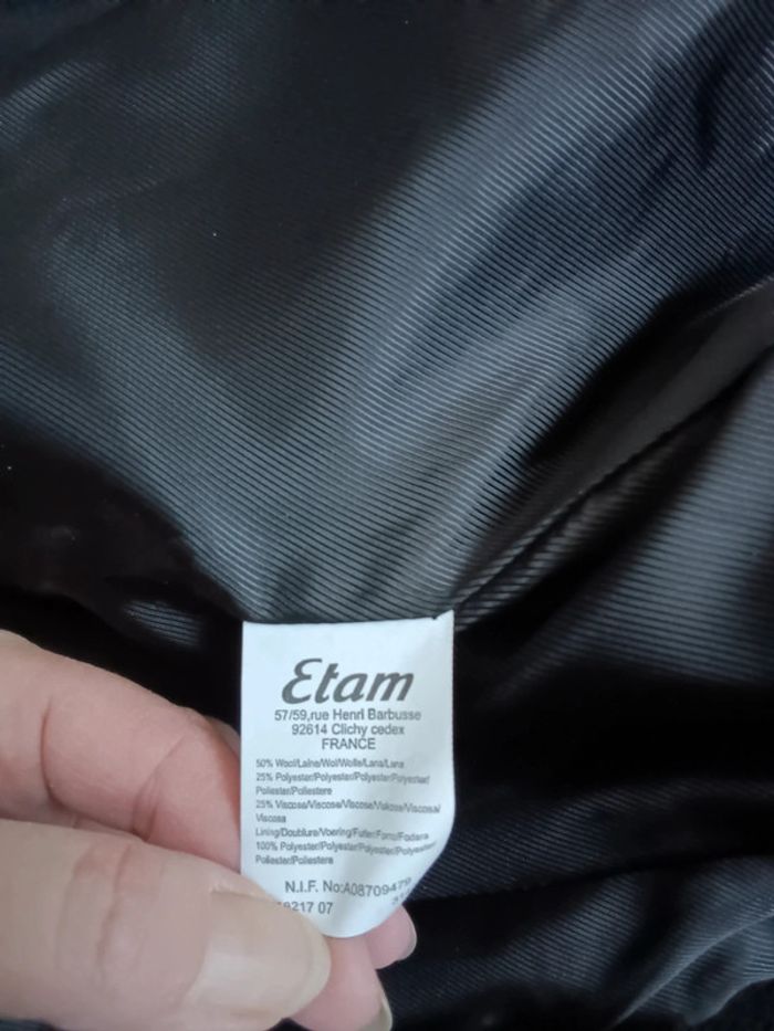 Veste courte noire chaude T38/40 - photo numéro 7