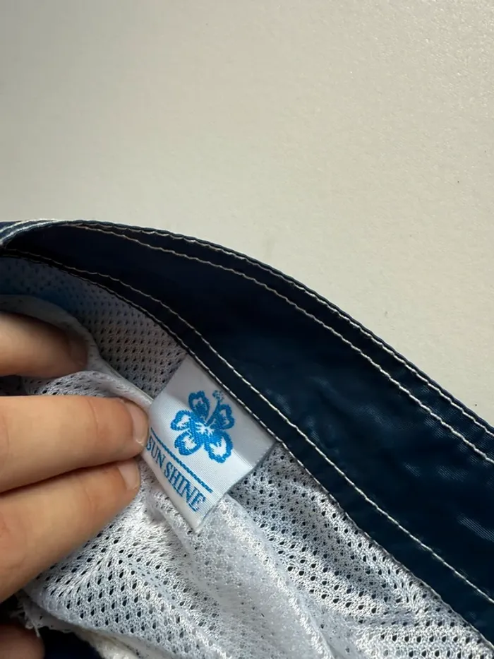 Maillot de bain bleu / Short de bain bleu - photo numéro 4