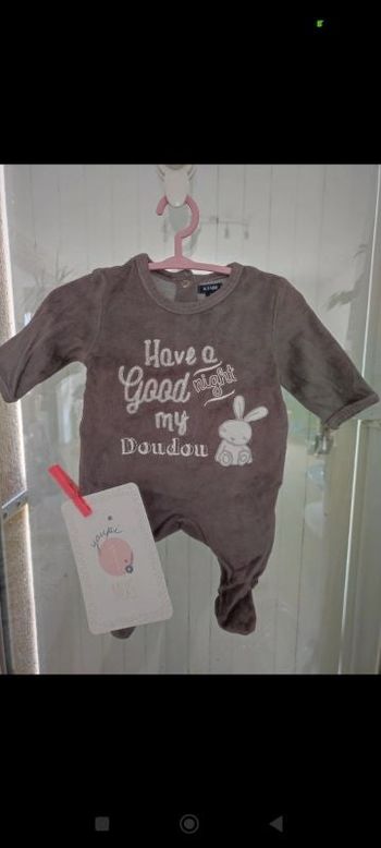 Pyjama 1 mois