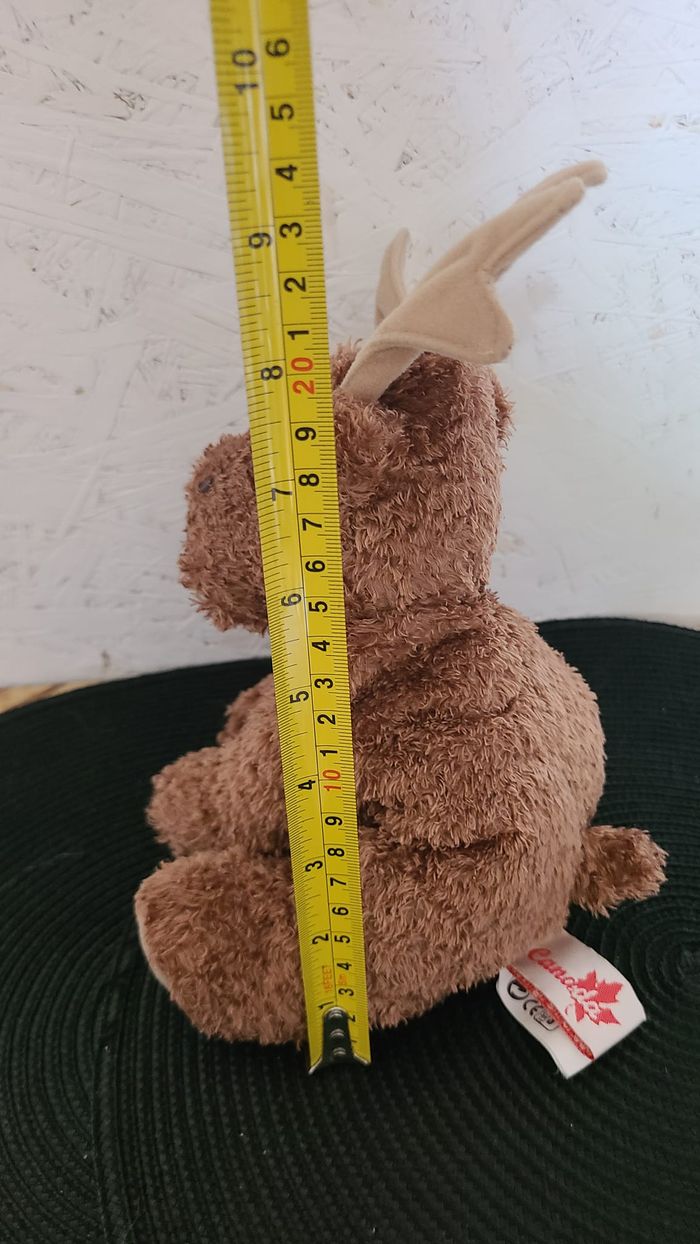 peluche renne elan canada - photo numéro 2