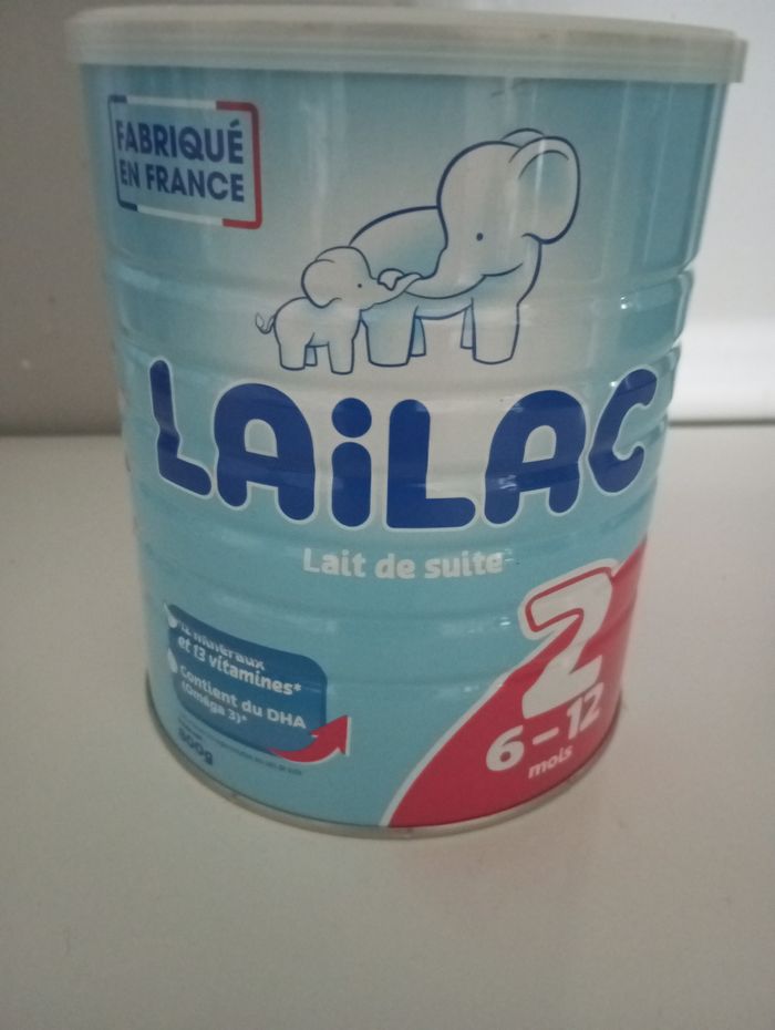 Lait lailac 2eme âge