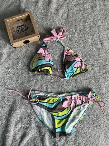 👙 Bikini 2 pièces Banana Moon – Taille 40, couleurs tropicales & coupe flatteuse