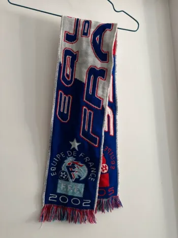 Écharpe vintage Équipe de France FFF 2002