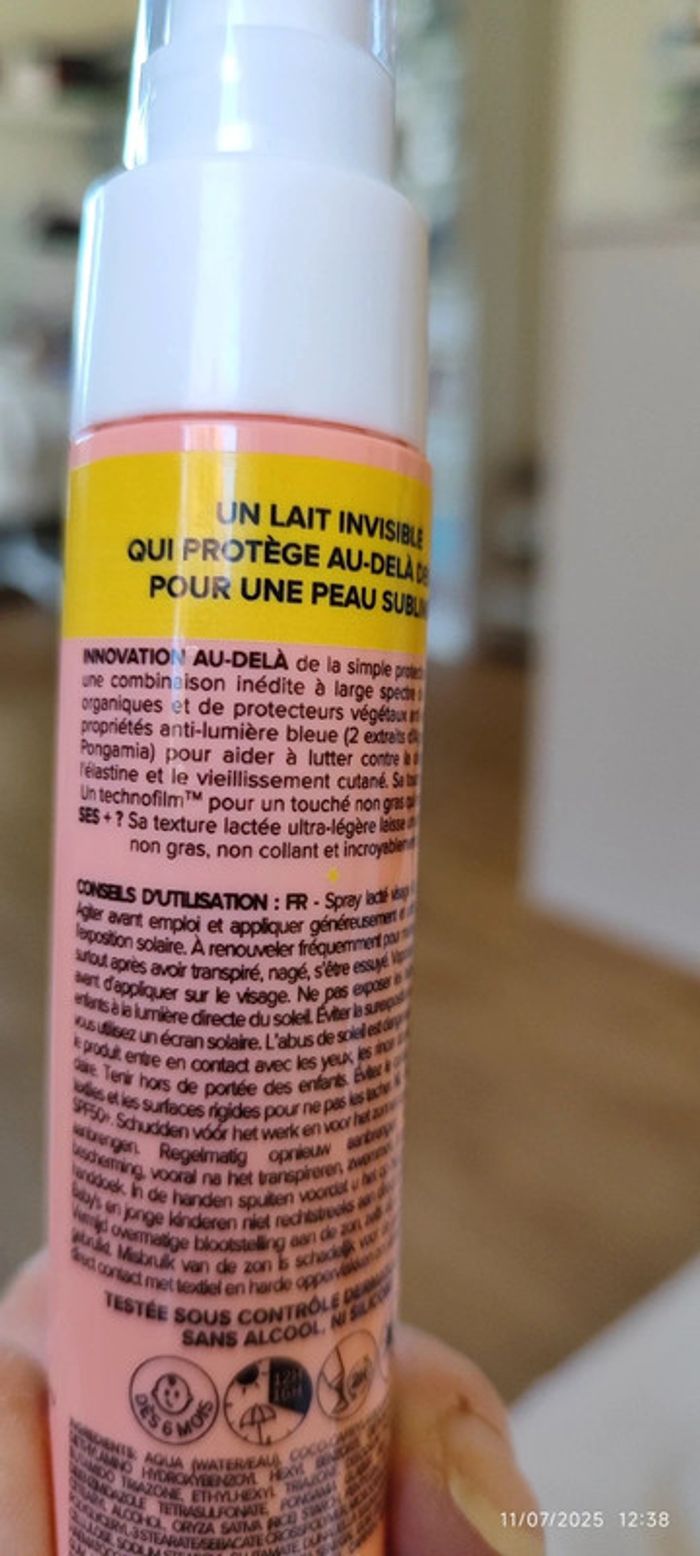 Garancia Lait Solaire douceur invisible Sun protect 50+ 50 ml - photo numéro 6
