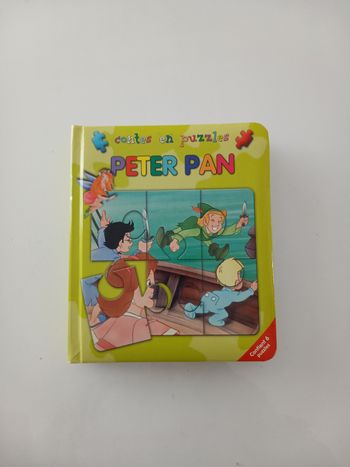 Livre-Puzzle Peter Pan - Collection "Contes en Puzzles"
