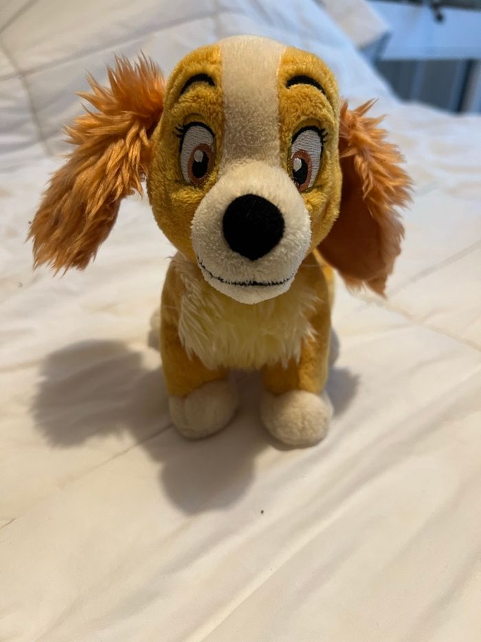 Peluche lady de la belle et le clochard - photo numéro 2