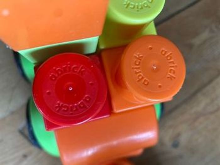 Train animaux briques de construction Abrick - photo numéro 3