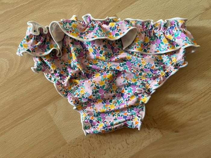 Maillot de bain 1 piece culotte Sergent Major 18mois fille TBE - photo numéro 2