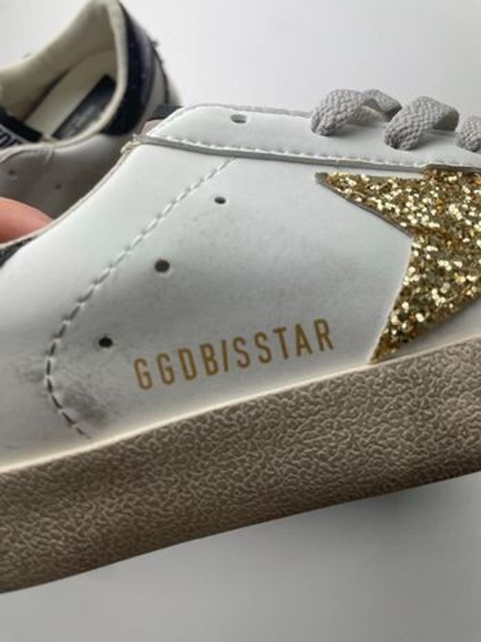 Golden Goose blanches étoile dorée pailletée - photo numéro 3