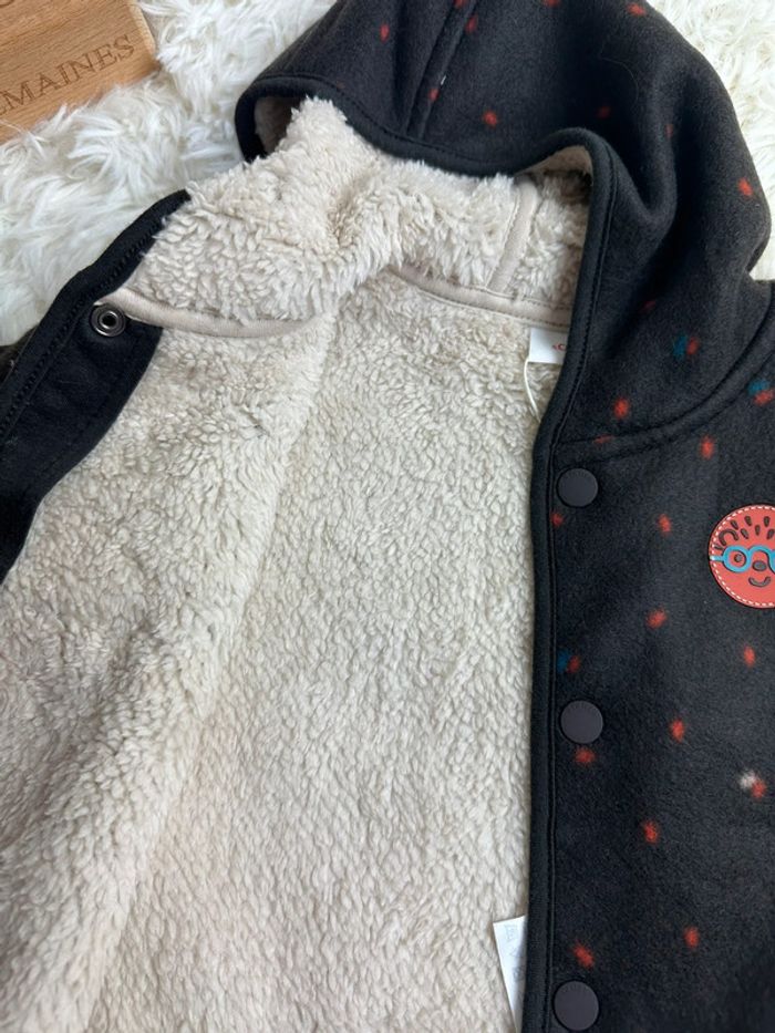 🖤 Veste polaire S.Oliver – Taille 6 mois - photo numéro 2