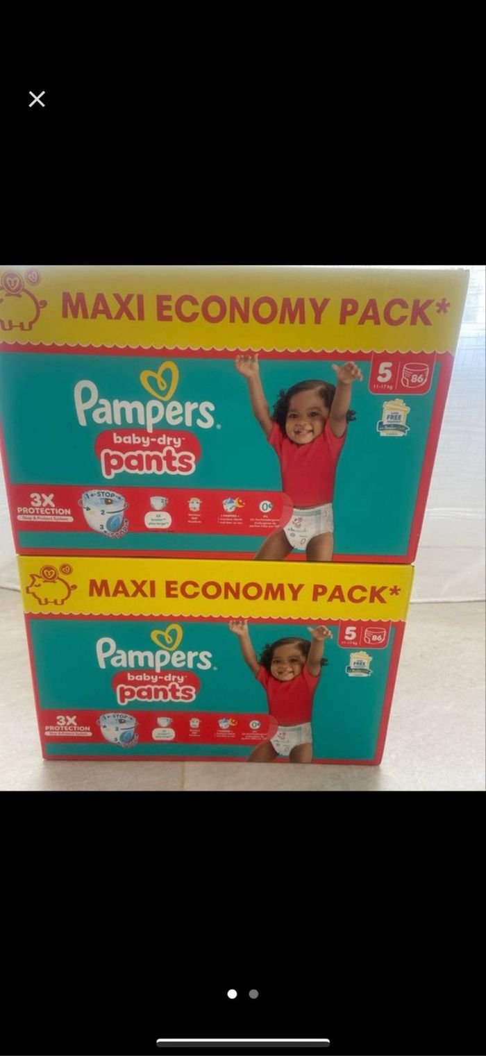 Pampers baby dry pants taille 5(1-7) kg