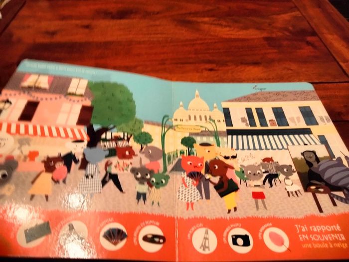 Livre cherche et trouve un tout petit monde vive les vacances grund - photo numéro 5